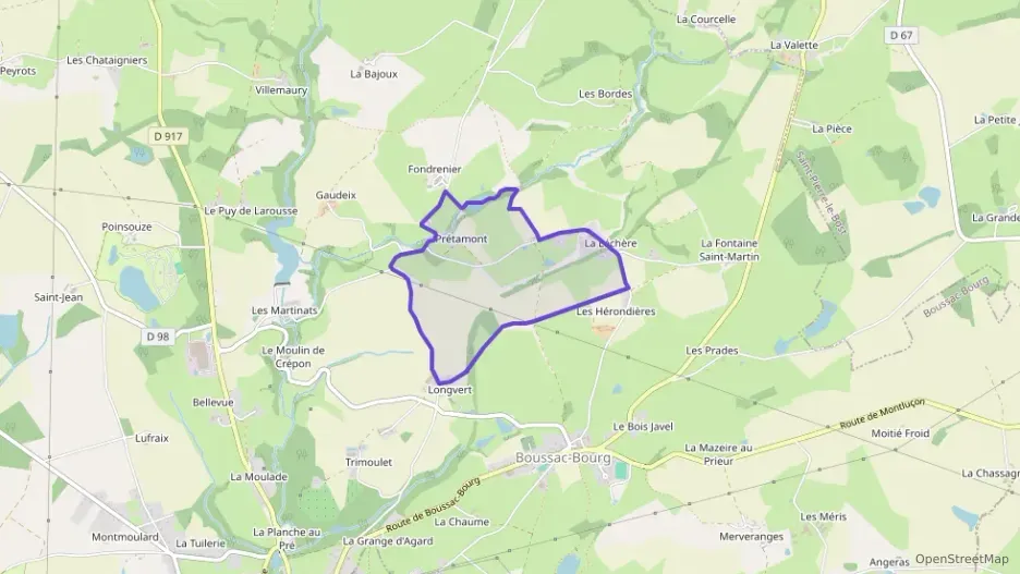 Maison 32 m² deux pieces à vendre à Boussac-Bourg