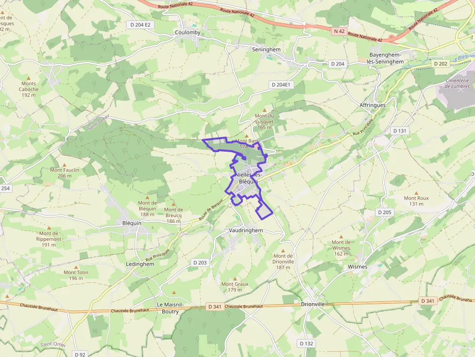 Maison 84 m² quatre pièces à vendre à Nielles-lès-Bléquin