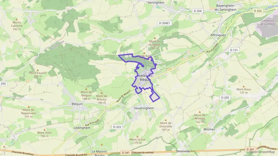 Maison 84 m² quatre pièces à vendre à Nielles-lès-Bléquin Maison 84 m² quatre pièces à vendre à Nielles-lès-Bléquin