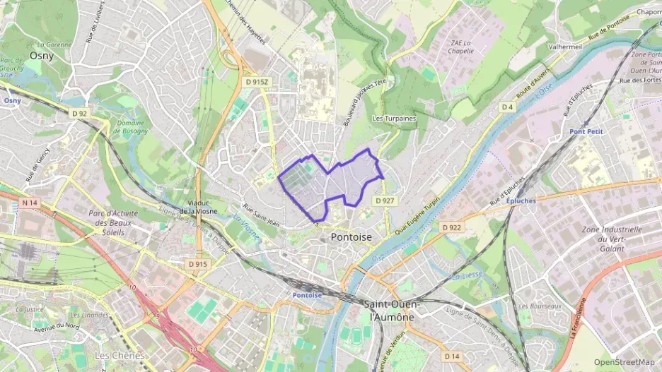 Maison 113 m² six pièces à vendre à Pontoise