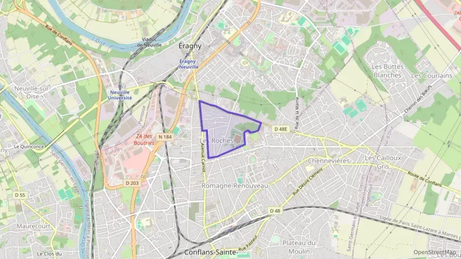 Maison 80 m² quatre pièces à vendre à Conflans-Sainte-Honorine