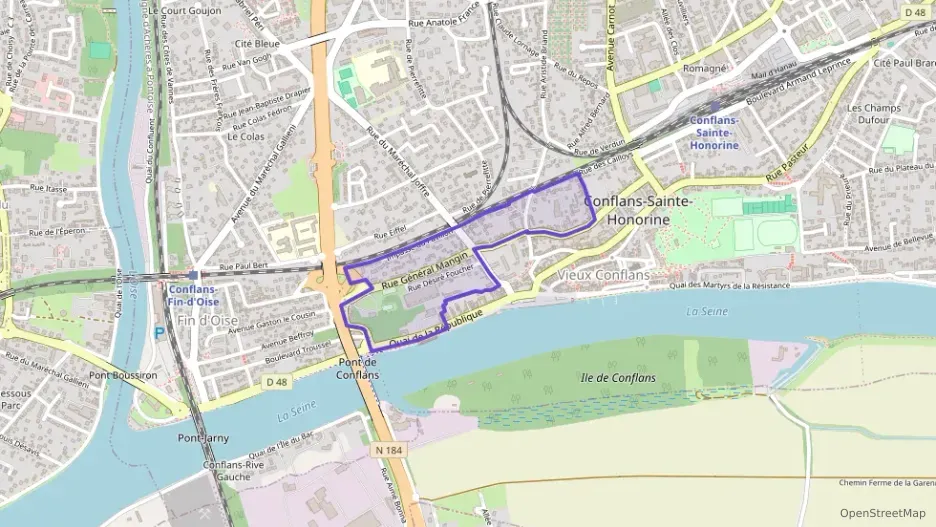 Maison 70 m² quatre pièces à vendre à Conflans-Sainte-Honorine Maison 70 m² quatre pièces à vendre à Conflans-Sainte-Honorine