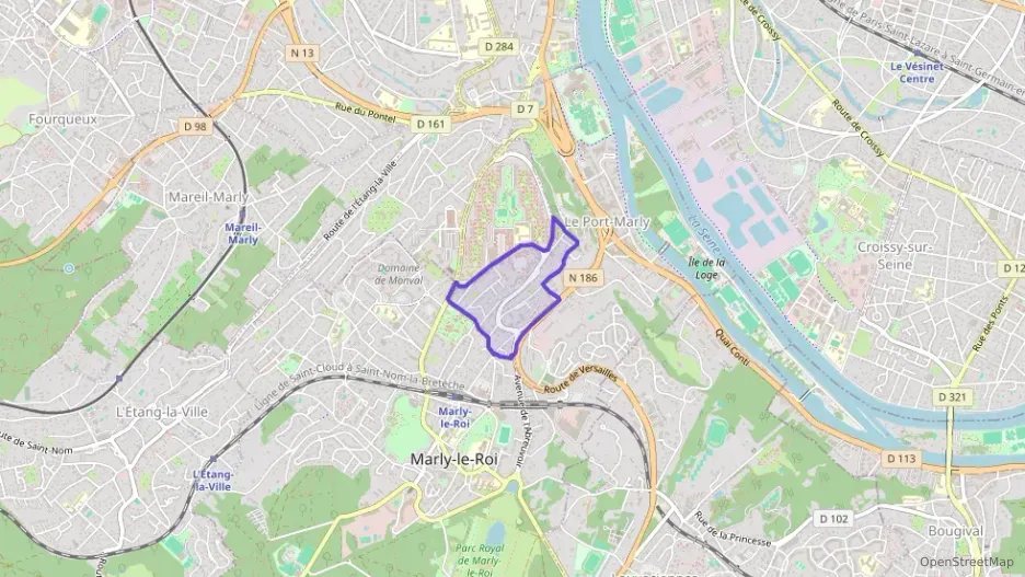 Maison 102 m² quatre pièces à vendre à Marly-le-Roi