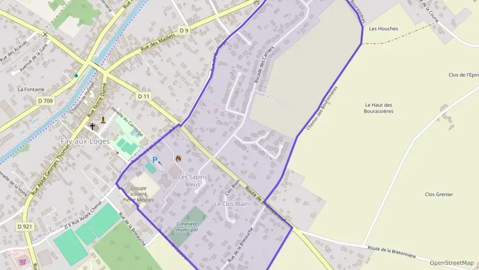 Maison 89 m² quatre pièces à vendre à Fay-aux-Loges