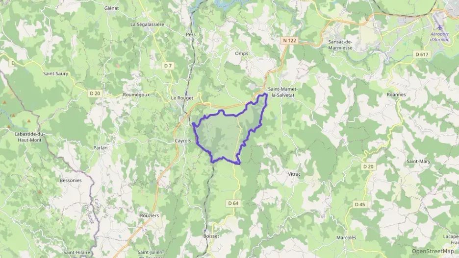 Maison 65 m² trois pièces à vendre à Saint-Mamet-la-Salvetat