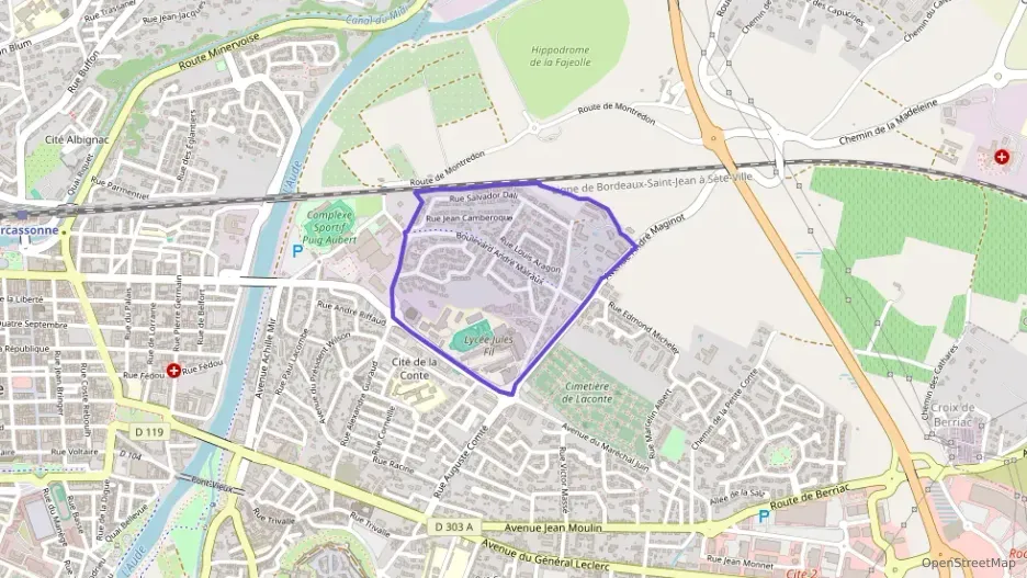 Maison 90 m² quatre pièces à vendre à Carcassonne