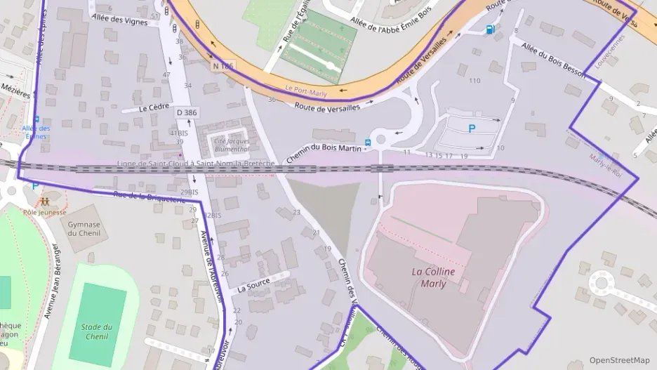 Maison 120 m² cinq pièces à vendre à Marly-le-Roi