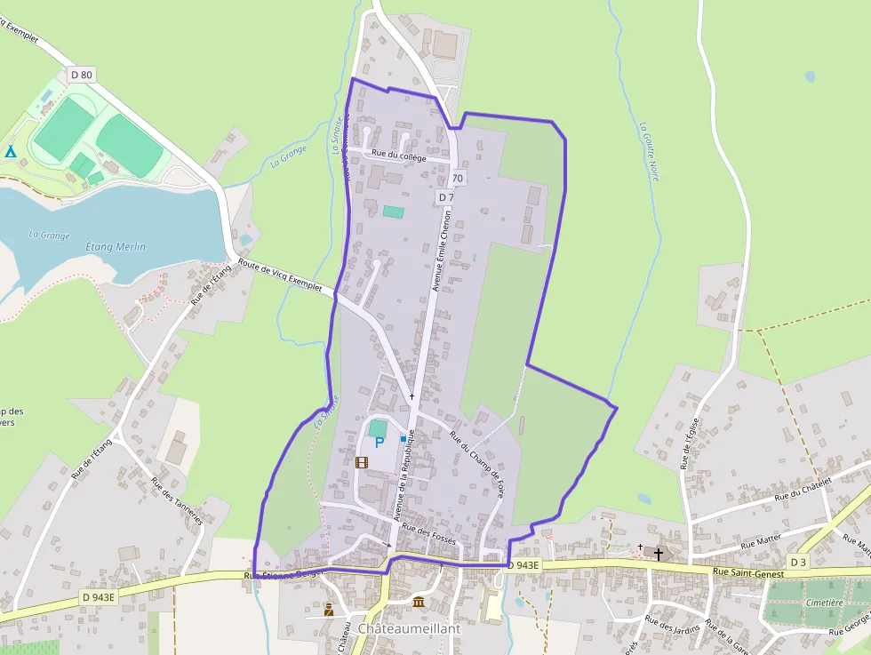 Maison 77 m² quatre pièces à vendre à Châteaumeillant