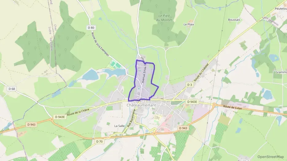 Maison 77 m² quatre pièces à vendre à Châteaumeillant Maison 77 m² quatre pièces à vendre à Châteaumeillant