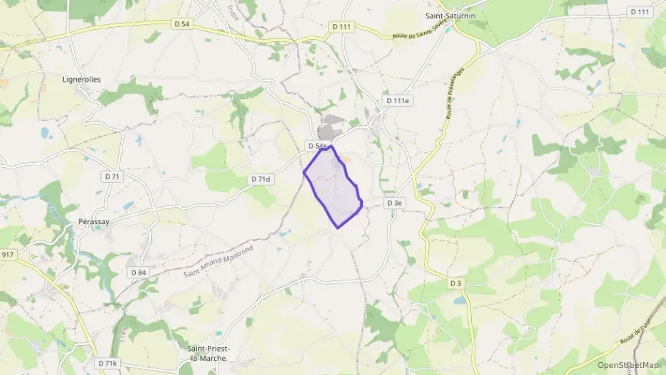 Maison 44 m² deux pieces à vendre à Saint-Saturnin