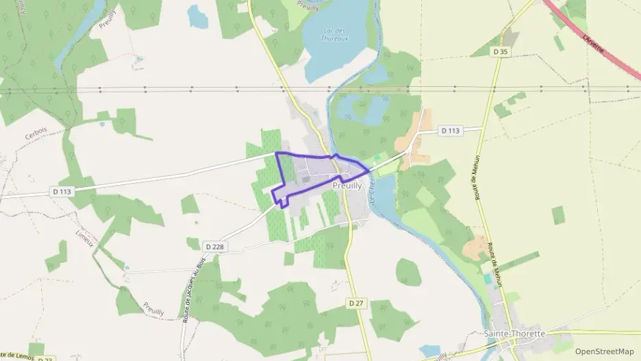 Maison 113 m² trois pièces à vendre à Preuilly Maison 113 m² trois pièces à vendre à Preuilly