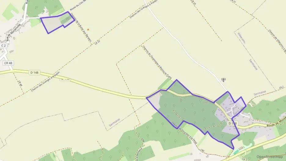 Maison 153 m² cinq pièces à vendre à Sermaise Maison 153 m² cinq pièces à vendre à Sermaise