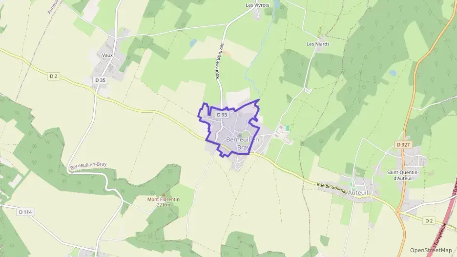 Maison 98 m² trois pièces à vendre à Berneuil-en-Bray