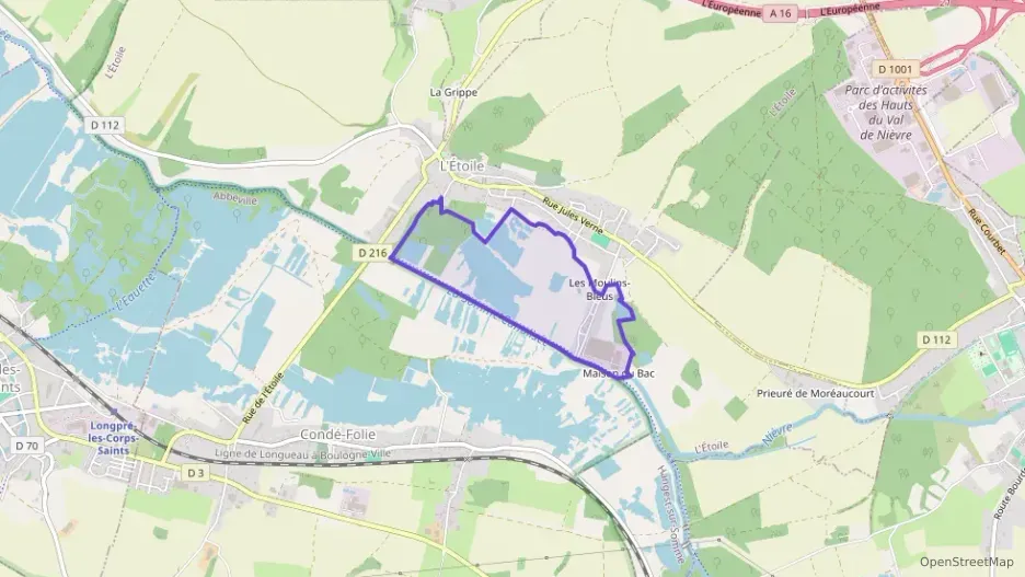 Maison 68 m² trois pièces à vendre à L`Étoile