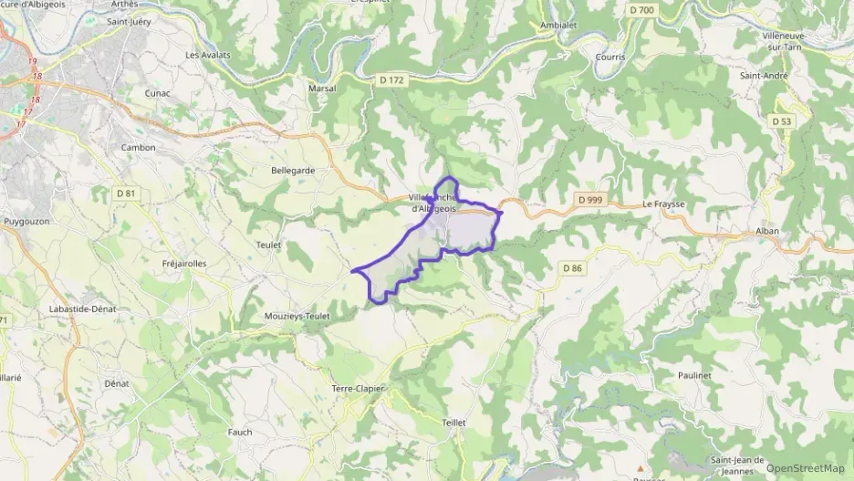 Maison 72 m² quatre pièces à vendre à Villefranche-d`Albigeois