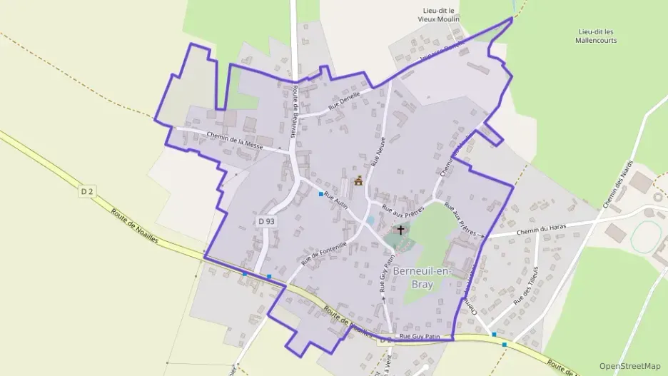 Maison 93 m² quatre pièces à vendre à Berneuil-en-Bray