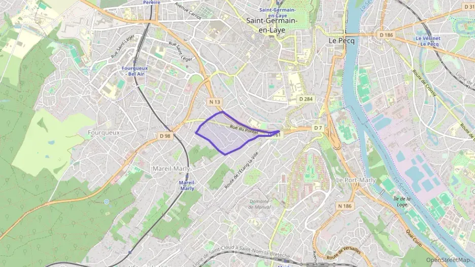 Maison 90 m² cinq pièces à vendre à Saint-Germain-en-Laye