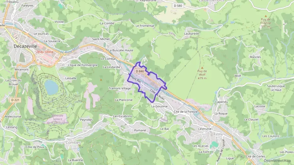 Maison 65 m² trois pièces à vendre à Aubin Maison 65 m² trois pièces à vendre à Aubin