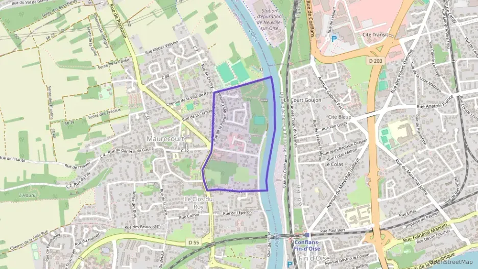 Maison 70 m² trois pièces à vendre à Maurecourt