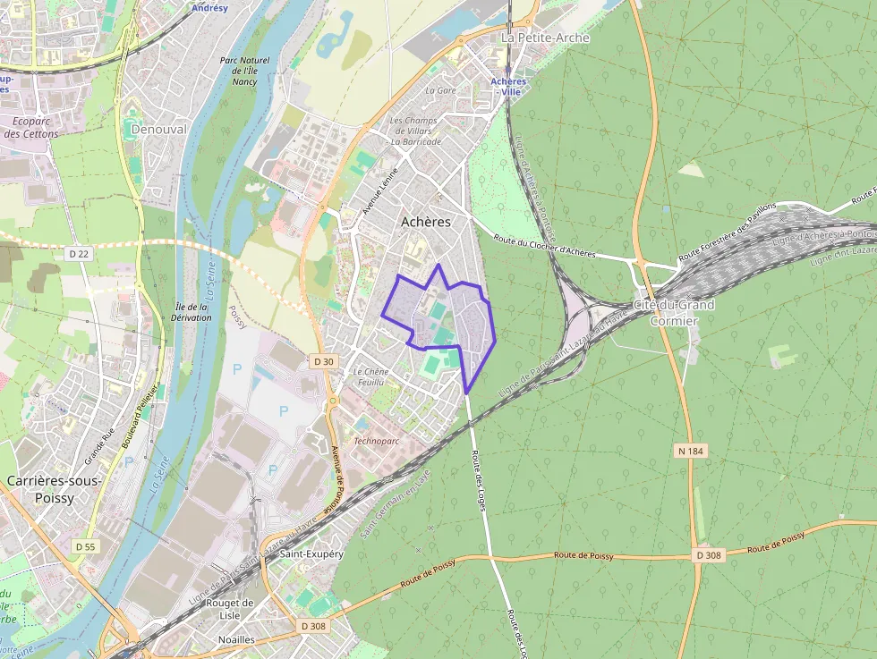 Maison 63 m² quatre pièces à vendre à Achères