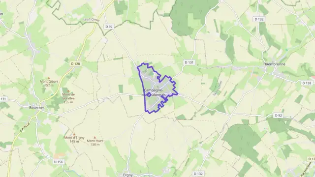 Maison 60 m² deux pieces à vendre à Campagne-lès-Boulonnais