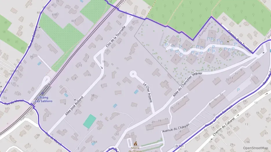 Maison 115 m² quatre pièces à vendre à L`Étang-la-Ville