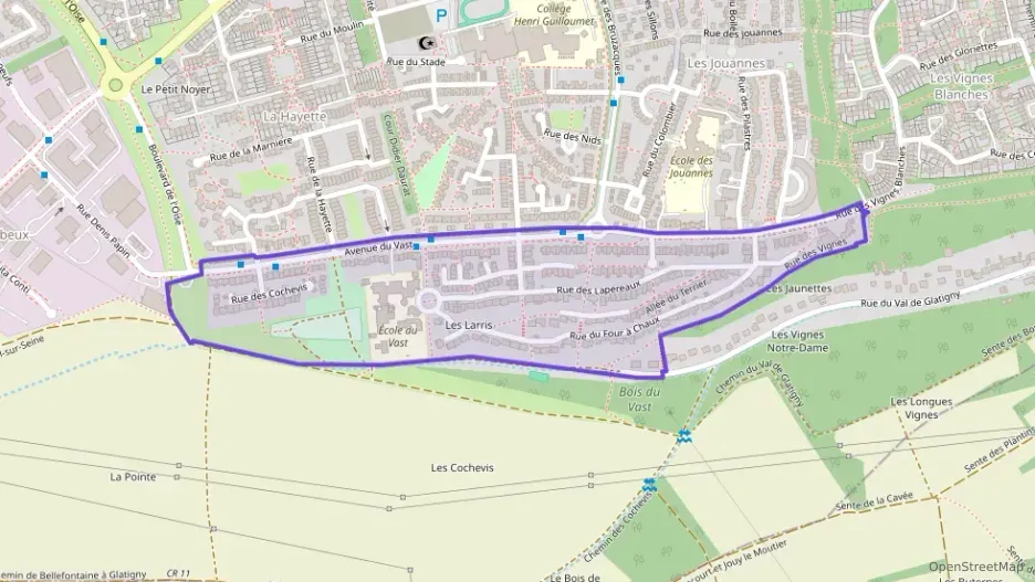 Maison 133 m² six pièces à vendre à Jouy-le-Moutier Maison 133 m² six pièces à vendre à Jouy-le-Moutier