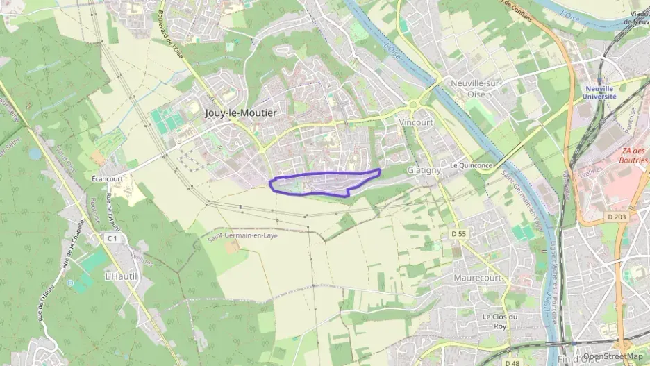 Maison 133 m² six pièces à vendre à Jouy-le-Moutier Maison 133 m² six pièces à vendre à Jouy-le-Moutier