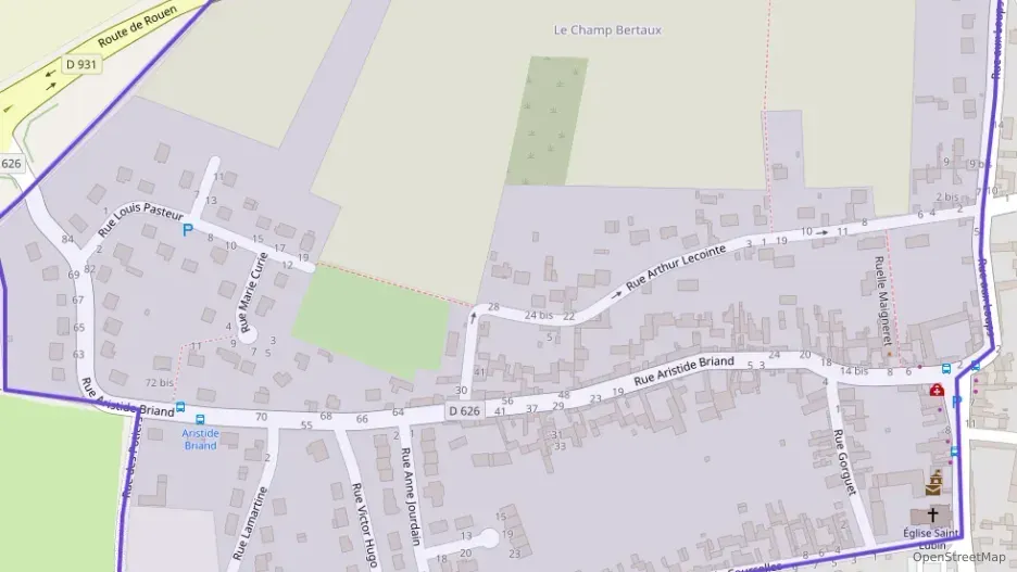 Maison 73 m² quatre pièces à vendre à Goincourt