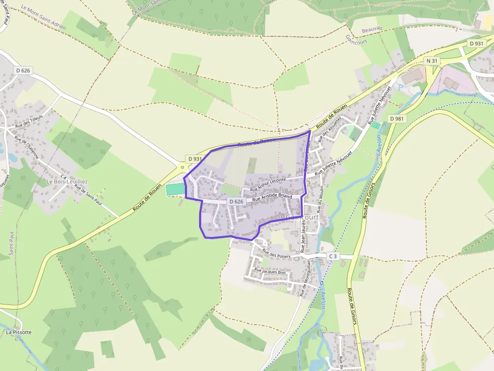 Maison 73 m² quatre pièces à vendre à Goincourt