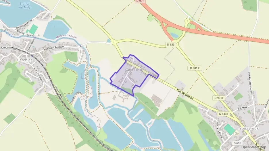 Maison 70 m² trois pièces à vendre à Milly-sur-Thérain
