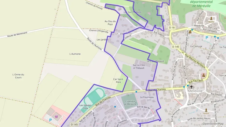Maison 74 m² quatre pièces à vendre à Le Mérévillois