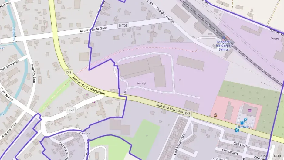 Maison 110 m² quatre pièces à vendre à Longpré-les-Corps-Saints