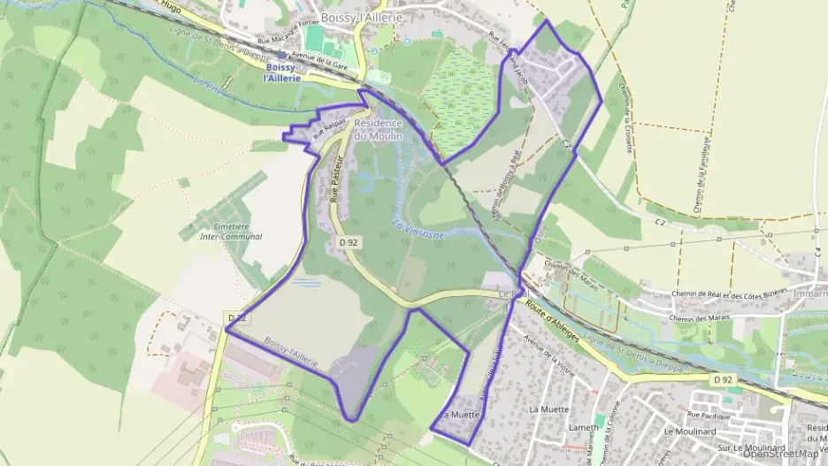 Maison 116 m² cinq pièces à vendre à Boissy-l`Aillerie