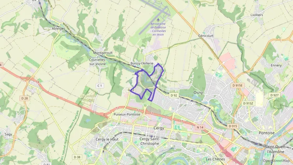 Maison 116 m² cinq pièces à vendre à Boissy-l`Aillerie