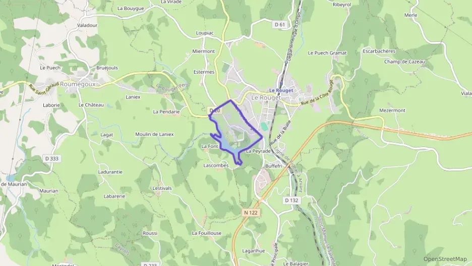 Maison 106 m² cinq pièces à vendre à Le Rouget-Pers