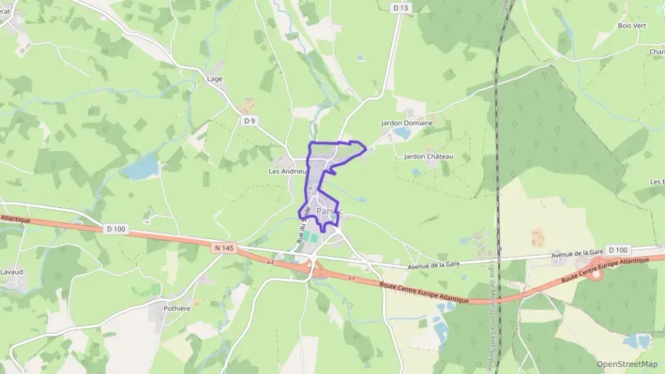 Maison 107 m² quatre pièces à vendre à Parsac-Rimondeix
