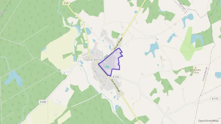 Maison 75 m² quatre pièces à vendre à Chezal-Benoît