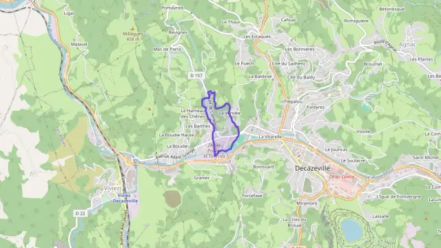 Maison 80 m² trois pièces à vendre à Decazeville