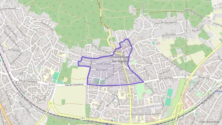 Maison 86 m² trois pièces à vendre à Chanteloup-les-Vignes Maison 86 m² trois pièces à vendre à Chanteloup-les-Vignes