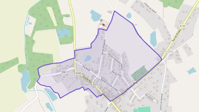 Maison 70 m² trois pièces à vendre à Chezal-Benoît