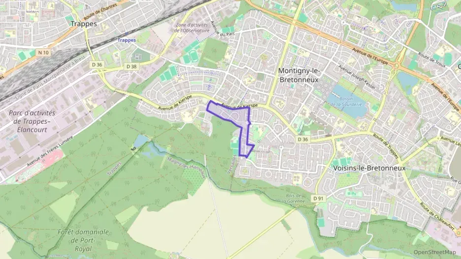 Maison 102 m² quatre pièces à vendre à Montigny-le-Bretonneux