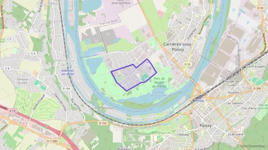 Maison 70 m² trois pièces à vendre à Carrières-sous-Poissy Maison 70 m² trois pièces à vendre à Carrières-sous-Poissy