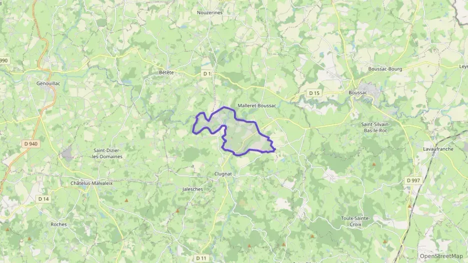 Maison 114 m² quatre pièces à vendre à Clugnat Maison 114 m² quatre pièces à vendre à Clugnat