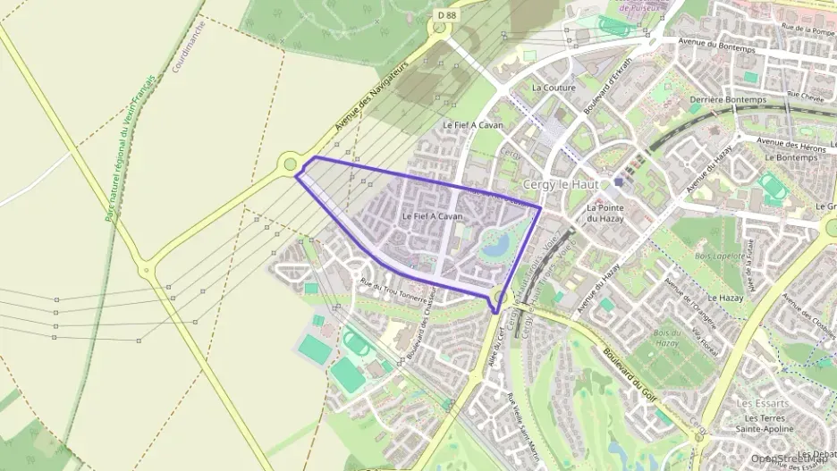 Maison 85 m² quatre pièces à vendre à Courdimanche