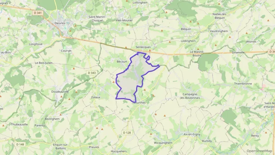 Maison 114 m² cinq pièces à vendre à Bourthes Maison 114 m² cinq pièces à vendre à Bourthes