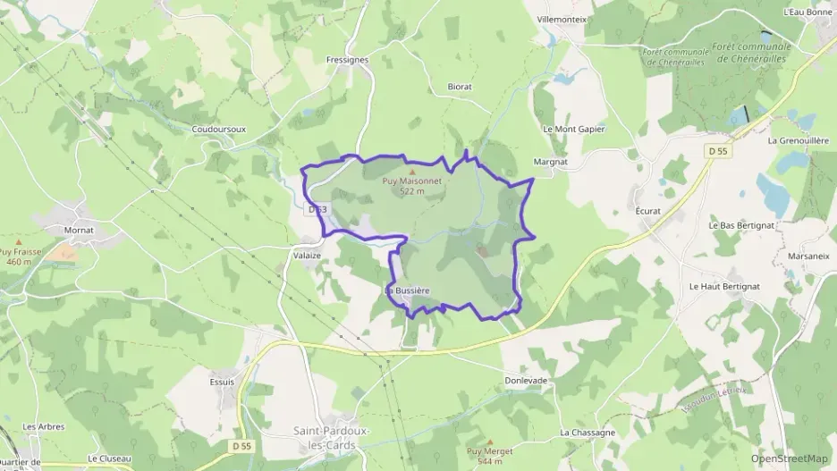 Maison 140 m² quatre pièces à vendre à Saint-Pardoux-les-Cards Maison 140 m² quatre pièces à vendre à Saint-Pardoux-les-Cards