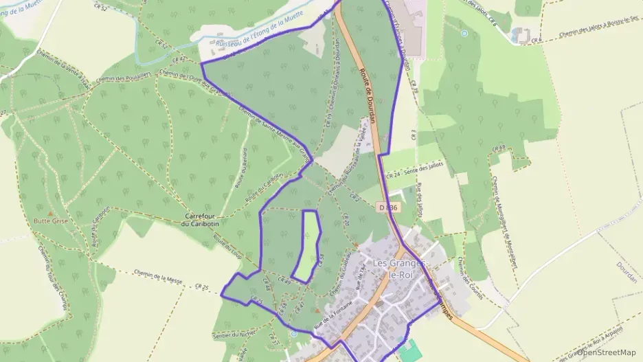 Maison 90 m² quatre pièces à vendre à Les Granges-le-Roi