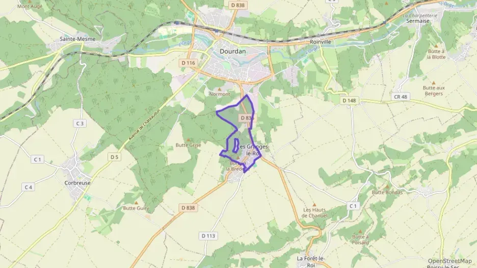 Maison 90 m² quatre pièces à vendre à Les Granges-le-Roi