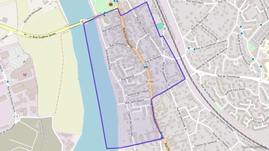 Maison 80 m² quatre pièces à vendre à Triel-sur-Seine